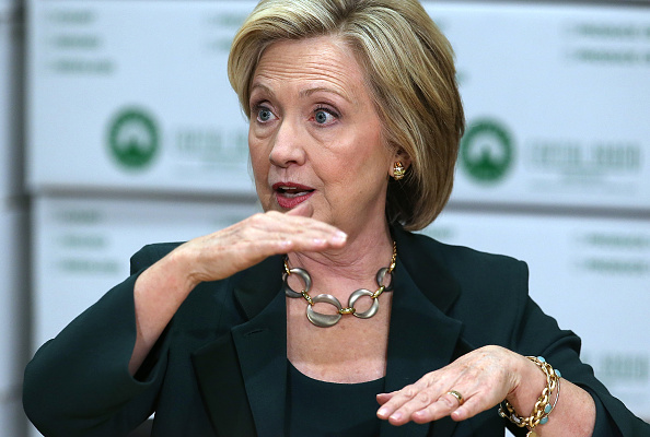 Hillary Clinton busca por segunda vez ser presidenta de EE.UU. (Crédito:Justin Sullivan/Getty Images)