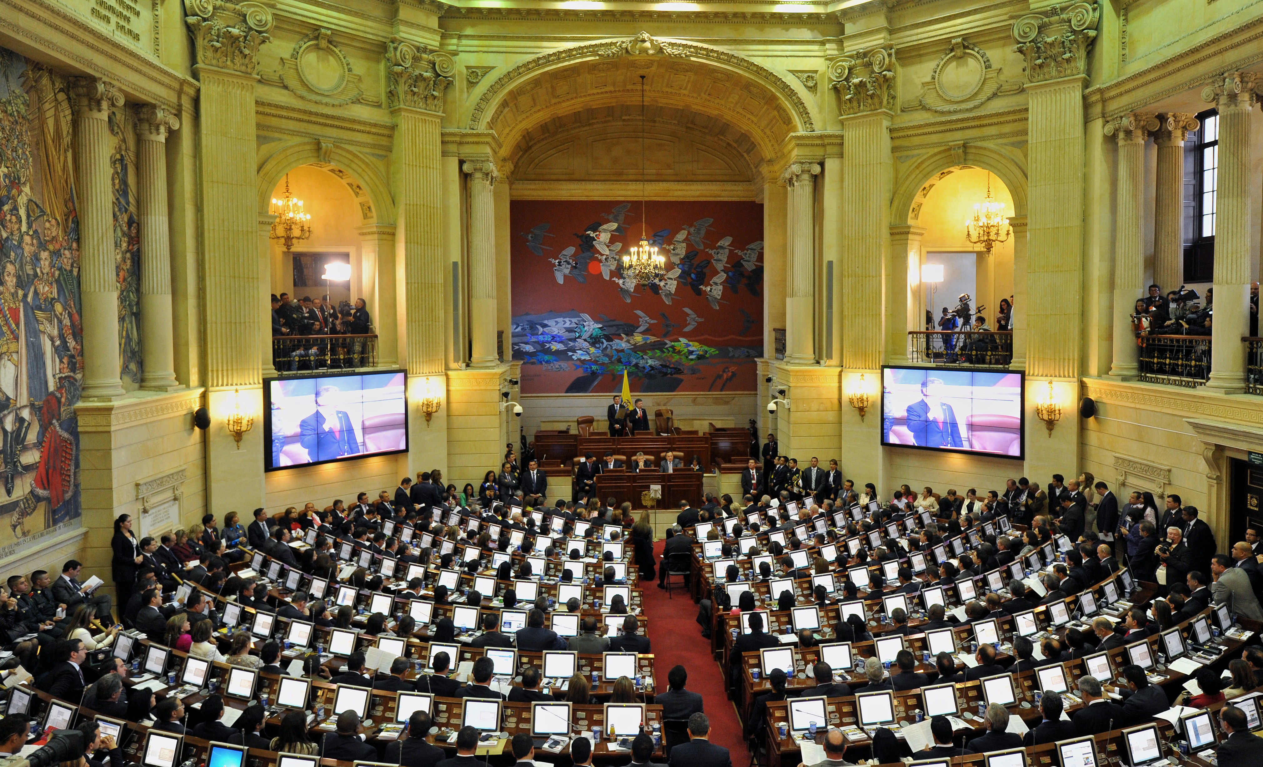 Congreso de Colombia (Archivo: GUILLERMO LEGARIA/AFP/Getty Images)