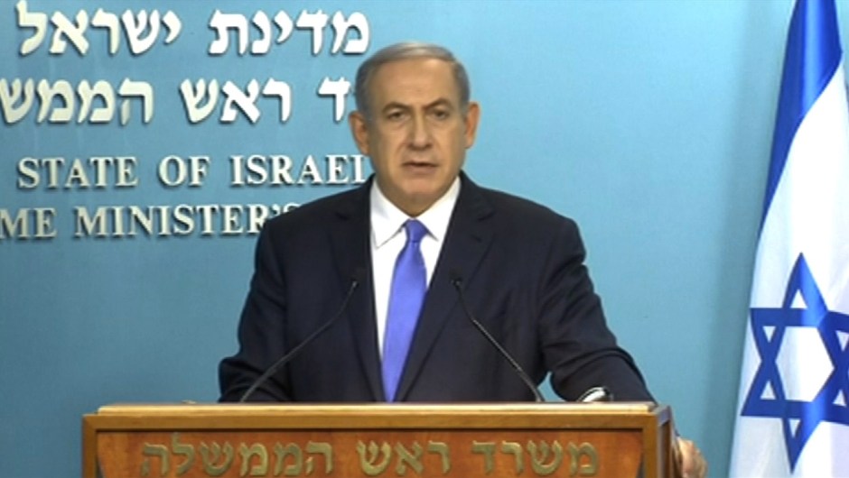 Benjamín Netanyahu reacciona al acuerdo nuclear con Irán.