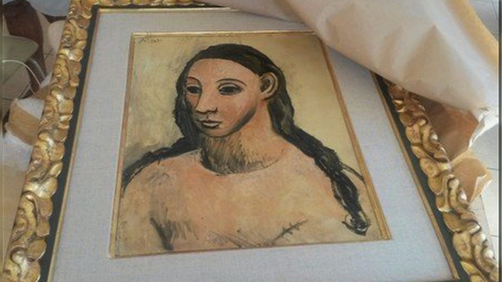 El cuadro 'Head of a Young Woman' pertenece al período rosa de Picasso y está valorado en 25 millones de euros.