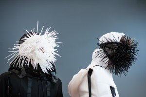 Máscaras de la diseñadora Jennifer Thévenaz-Burdet. (Crédito: Daniele Braida) 