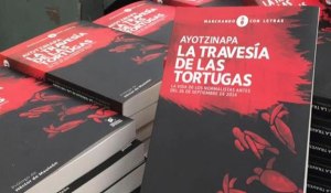 Portada del libro sobre las historias de los 43 normalistas desaparecidos en Iguala hace un año-