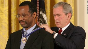 Carson fue homenajeado con la Medalla a la Libertad otorgada por el presidente George W. Bush en junio de 2008.