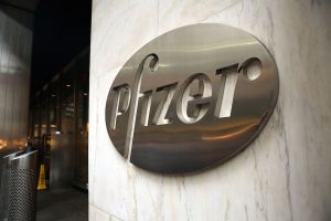 Las oficinas de Pfizer se encuentran en Nueva York. (Crédito: Spencer Platt/Getty Images)