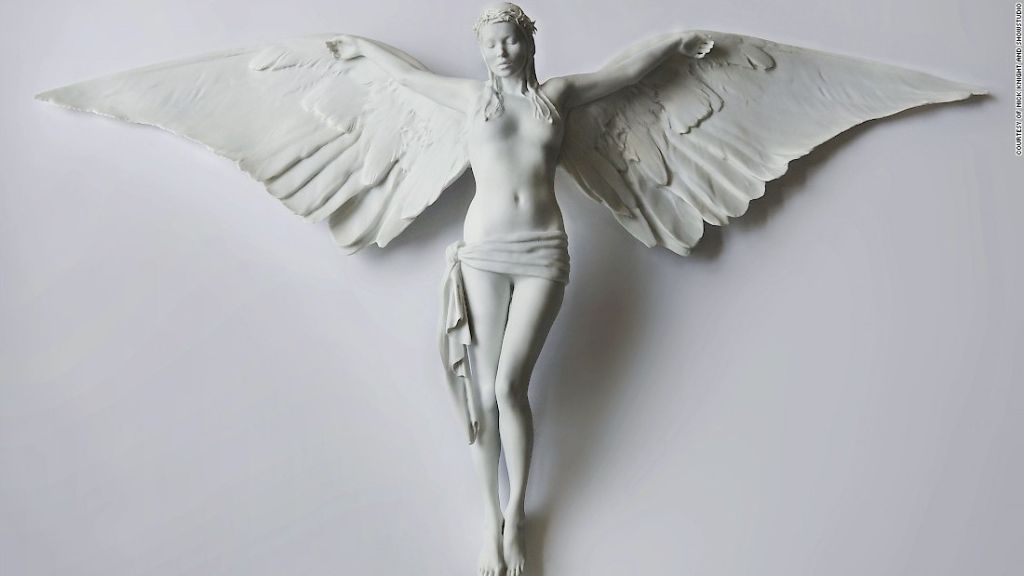 Una escultura de Kate Moss por Nick Knight.