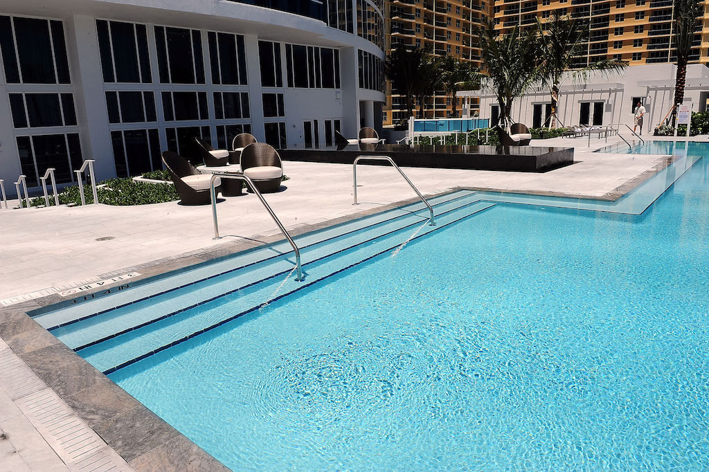 La piscina en el hotel Trump Hollywood en Florida, en una foto de 2009. 