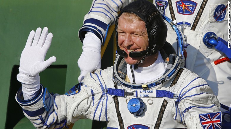 Tim Peake, astronauta británico.
