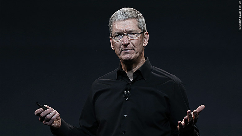 Tim Cook, director ejecutivo de Apple. 