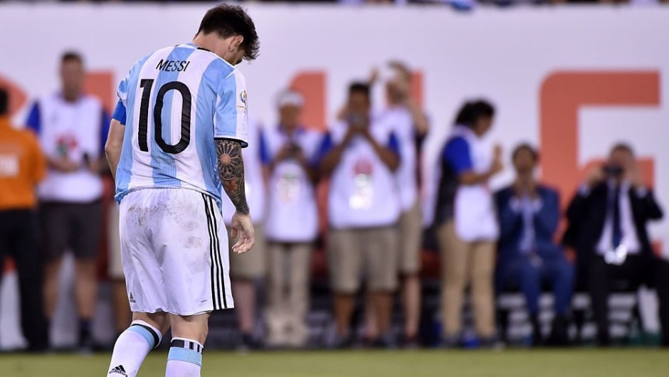 Lionel Messi (Crédito: NELSON ALMEIDA/AFP/Getty Images)
