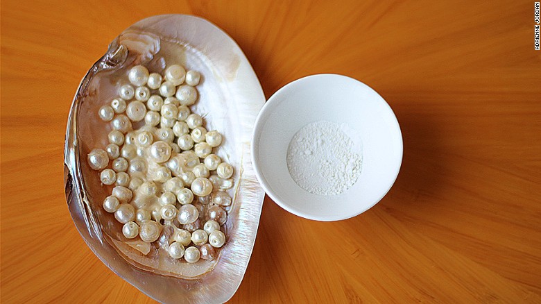 Polvo de perla: Un producto de belleza en China.