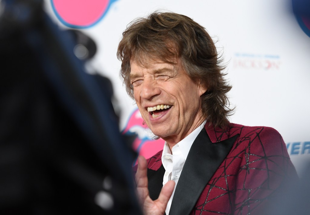 Mick Jagger durante la exposición 'Exhibitionism' de los Rolling Stones en Nueva York. (Crédito: ANGELA WEISS/AFP/Getty Images)