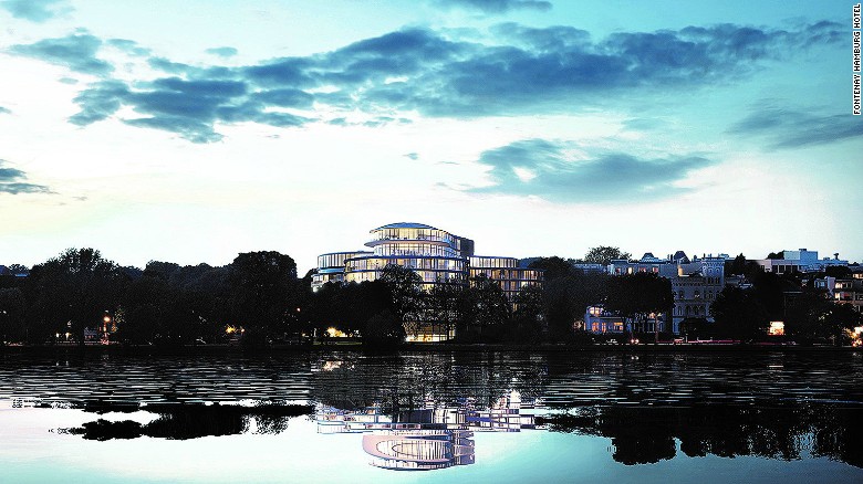 Localizado en la tranquila orilla del Lago Alster, The Fontenay será el primer hotel de lujo que se inaugure en Hamburgo (Alemania) en 18 años.