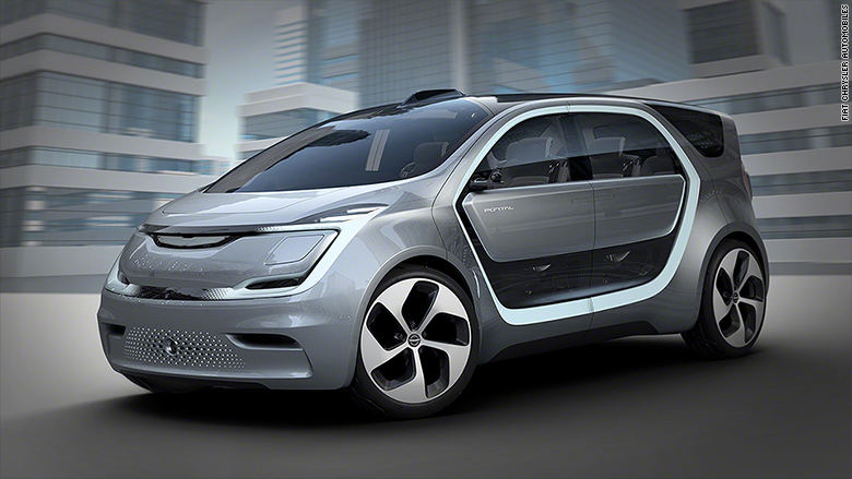 La tecnología está en el centro de todo el concepto del Portal, el prototipo de automóvil que acaba de presentar Chrysler. 