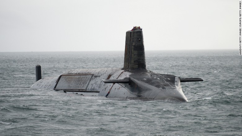El Trident es un sistema británico de misiles submarinos nucleares.