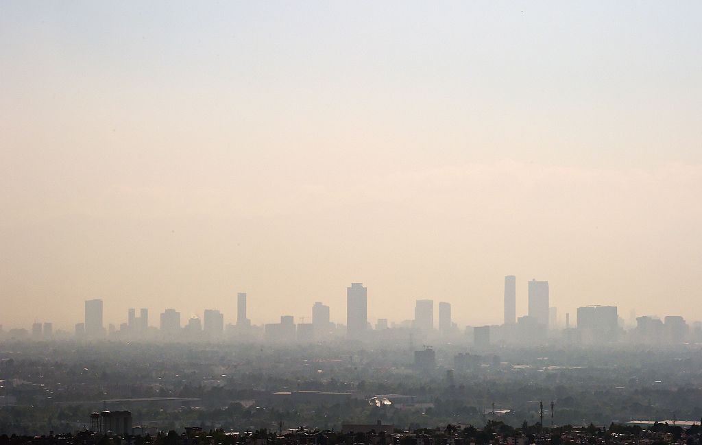 Ciudad de México es una de las ciudades con mayores niveles de polución en el mundo. 