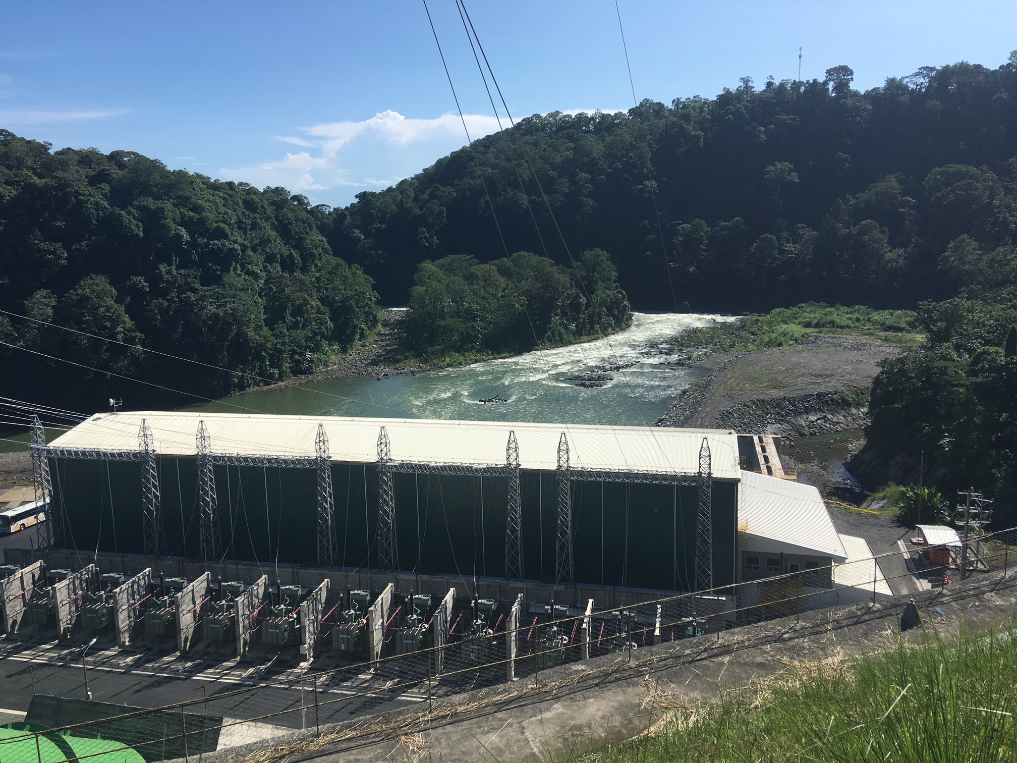 Así es la Planta Hidroeléctrica Reventazón, la más grande de Centroamérica se inauguró 