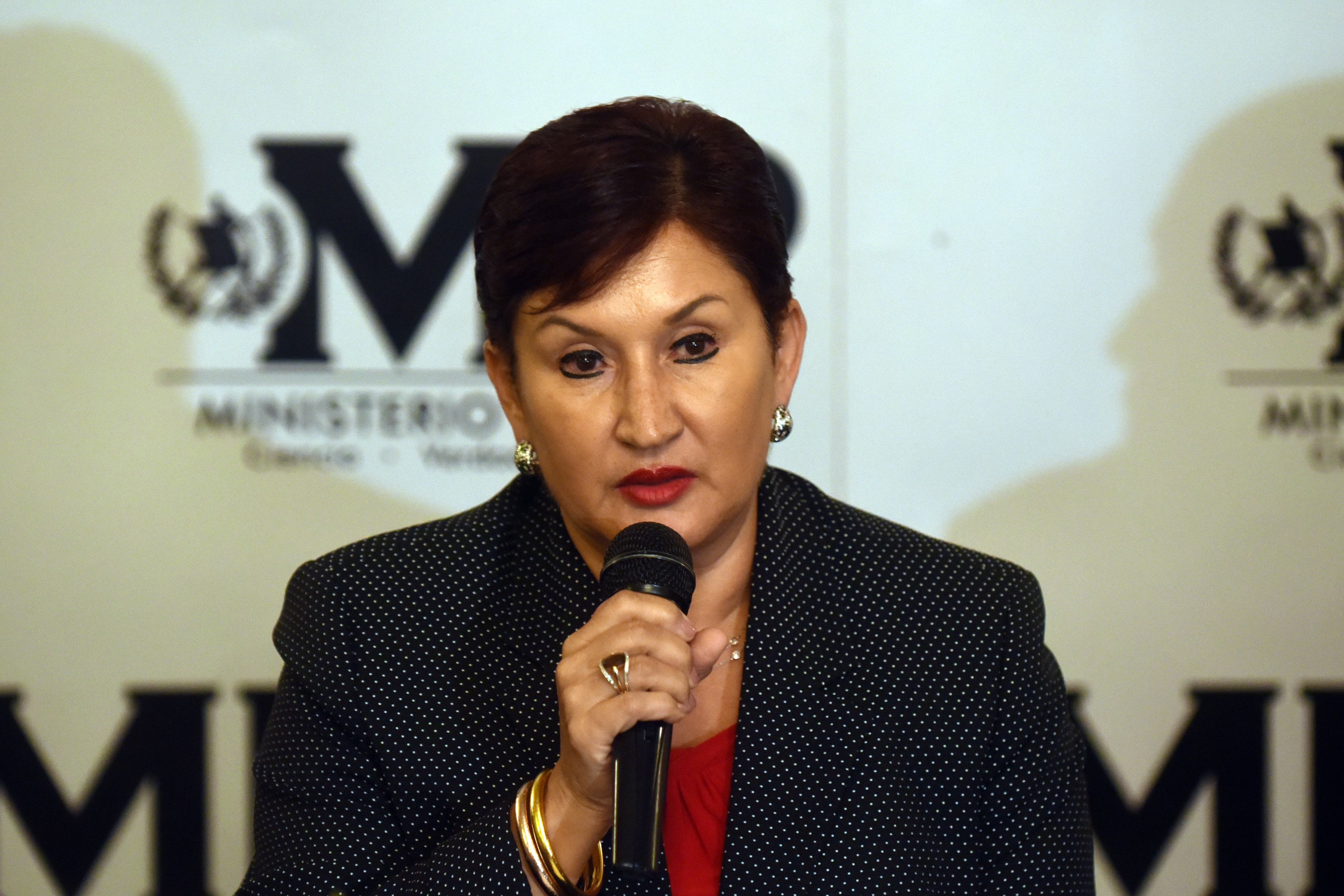 Thelma Aldana, fiscal general del Ministerio Público de Guatemala. (Crédito: JOHAN ORDÓÑEZ/AFP/Getty Images)