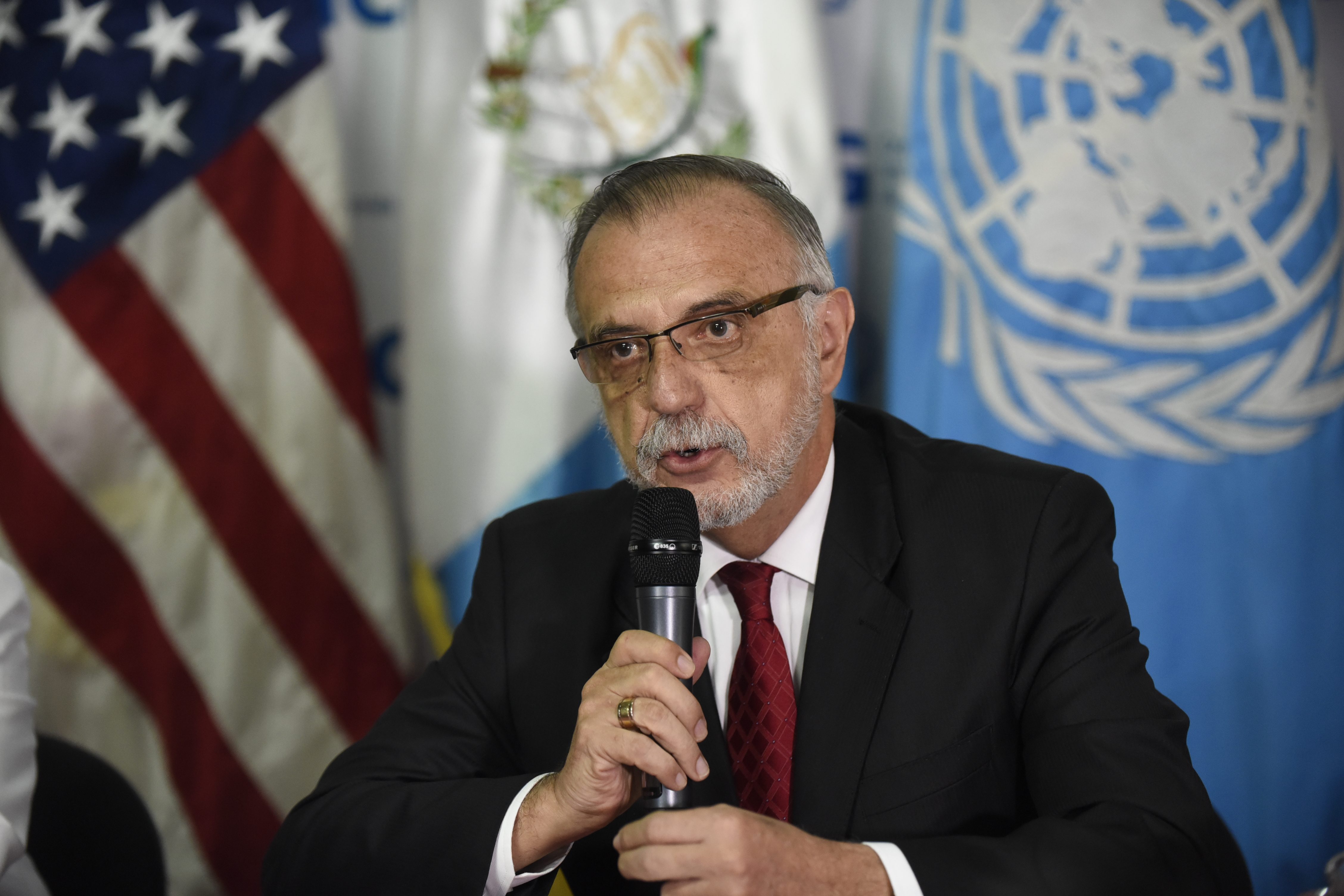 Iván Velázquez, presidente de la La Comisión Internacional Contra la Impunidad en Guatemala (CICIG). (Crédito: JOHAN ORDÓÑEZ/AFP/Getty Images)