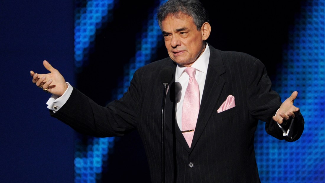 LOS ANGELES, CA - OCTOBER 18: Singer Jose Jose appears onstage at the Billboard Mexican Music Awards presented by State Farm on October 18, 2012 in Los Angeles, California. (Photo by Kevin Winter/Getty Images)