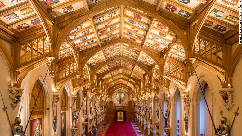 La entrada de San Jorge en el Castillo de Windsor será la sede de una de las dos recepciones posteriores a la boda del príncipe Harry y Meghan Markle el 19 de mayo.
