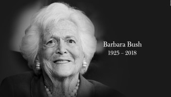 Así recordamos a la ex primera dama Barbara Bush