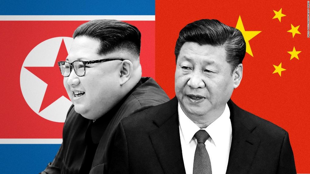 Xi Jinping y Kim Jong Un