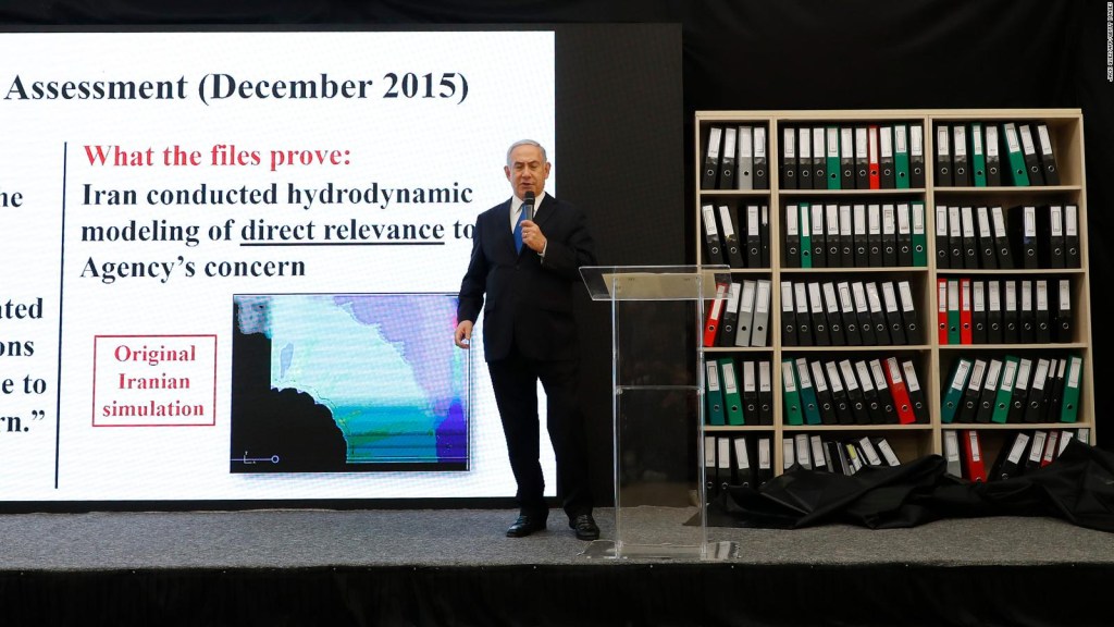 Netanyahu: Irán tenía armas nucleares