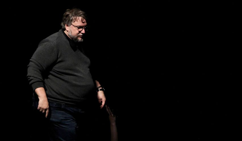 Mexican director Guillermo del Toro speaks during his third Master Class "The Shape of Water" at the Esenic Art theater of Guadalajara University in Guadalajara, Jalisco state, Mexico on March 12, 2018. / AFP PHOTO / ULISES RUIZ (Photo credit should read ULISES RUIZ/AFP/Getty Images)
