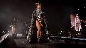 Beyoncé, durante un concierto en Coachella.