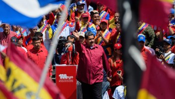 Así fue la muestra de apoyo a Maduro en el Día del Trabajo
