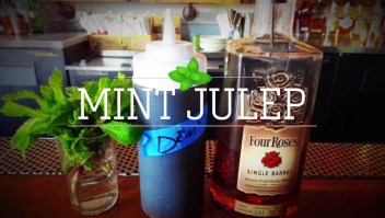 Si te quieres unir a la celebraciones del Derby de Kentucky, brinda con un 'Mint Julep'