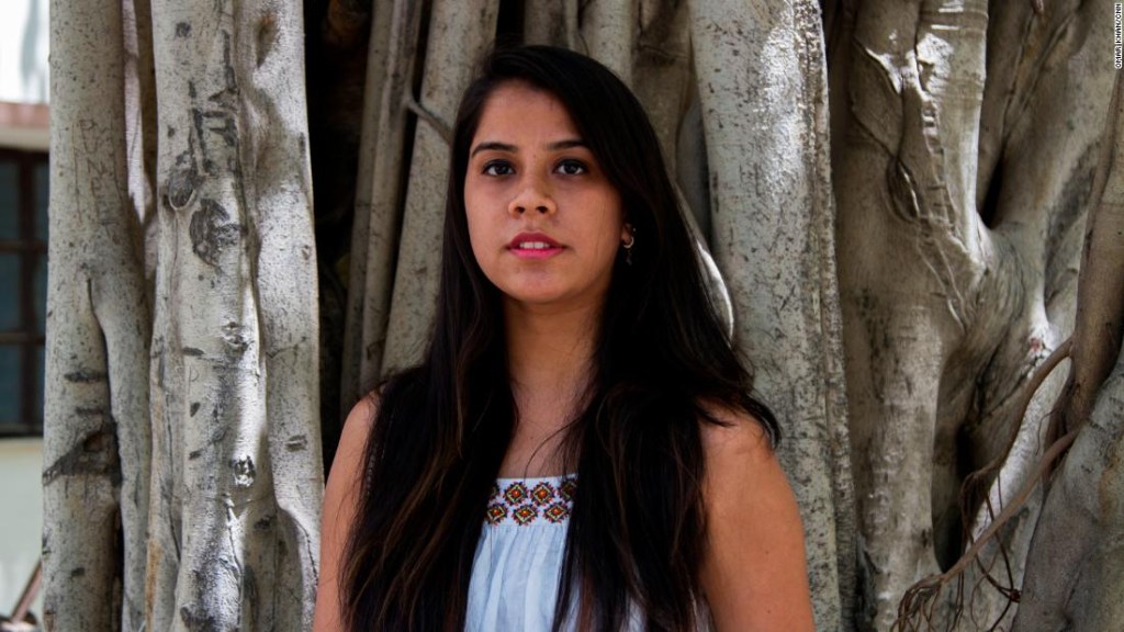 Mujeres india. Akriti Wadhwa, 21, estudiante de periodismo.