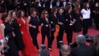 82 mujeres hicieron un llamado a la igualdad durante el Festival de Cannes