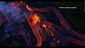Las impactantes imágenes de ríos de lava en Hawai