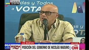 Jorge Rodríguez: "Pedimos respeto a la inmensa victoria de Nicolás Maduro"