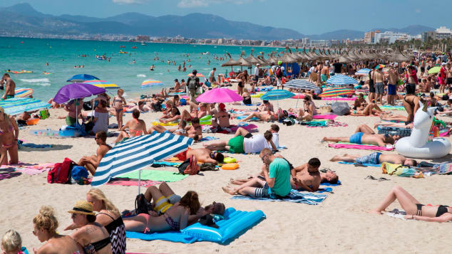 Palma de Mallorca ha elaborado una prohibición de pisos turísticos (Crédito: AIME REINA/AFP/AFP/Getty Images)