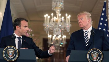 Trump y Macron