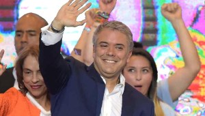 Iván Duque promete unir a Colombia en su discurso de victoria