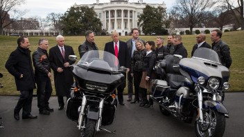 Los aranceles al acero y aluminio que decretó el presidente Donald Trump afectan hasta a las legendarias motocicletas Harley-Davidson