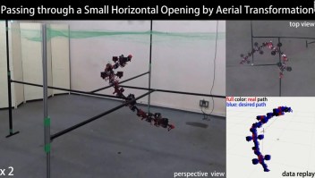 ¿Te imaginas un dron que adopta distintas formas mientras vuela?