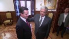 AMLO y Peña Nieto discutieron el tema de seguridad