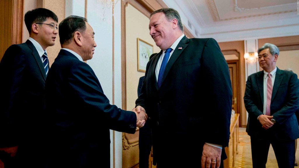 Pompeo buscan avances hacia la desnuclearización en Pyongyang