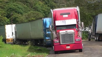 La toma de carreteras en Nicaragua impide el comercio en la frontera