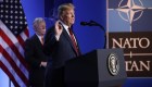 Trump pide a la OTAN un incremento al 4% los gastos de seguridad