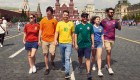 Activistas LGBT llevaron bandera secreta a Rusia