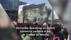 #MinutoCNN: Videos muestran derrumbe de centro comercial en México