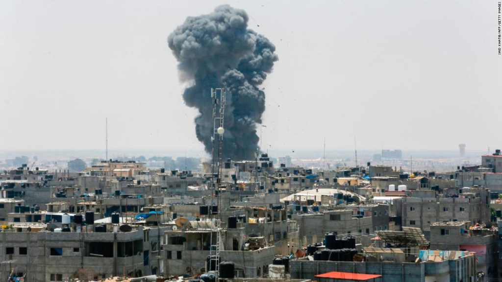 Enfrentamientos entre Gaza e Israel este fin de semana
