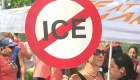 Manifestantes le piden a Trump el cierre de ICE