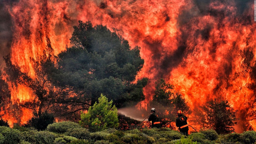 Incendios de Grecia: La mano del hombre pudiera estar detrás de uno de ellos