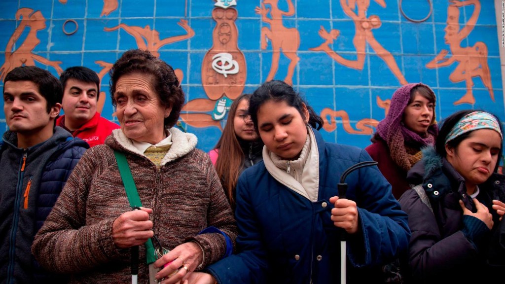 Murales para ciegos en Chile